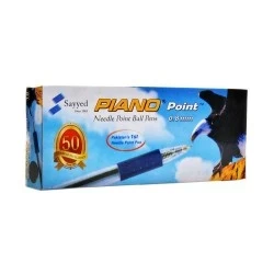 Piano Black and blue  Ball Pen Point (Pack of 10) - 0.8mm